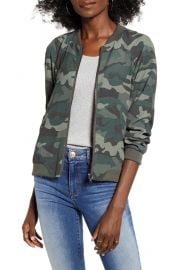 BB Dakota Can\'t See Me Camo Bomber Jacket at Nordstrom